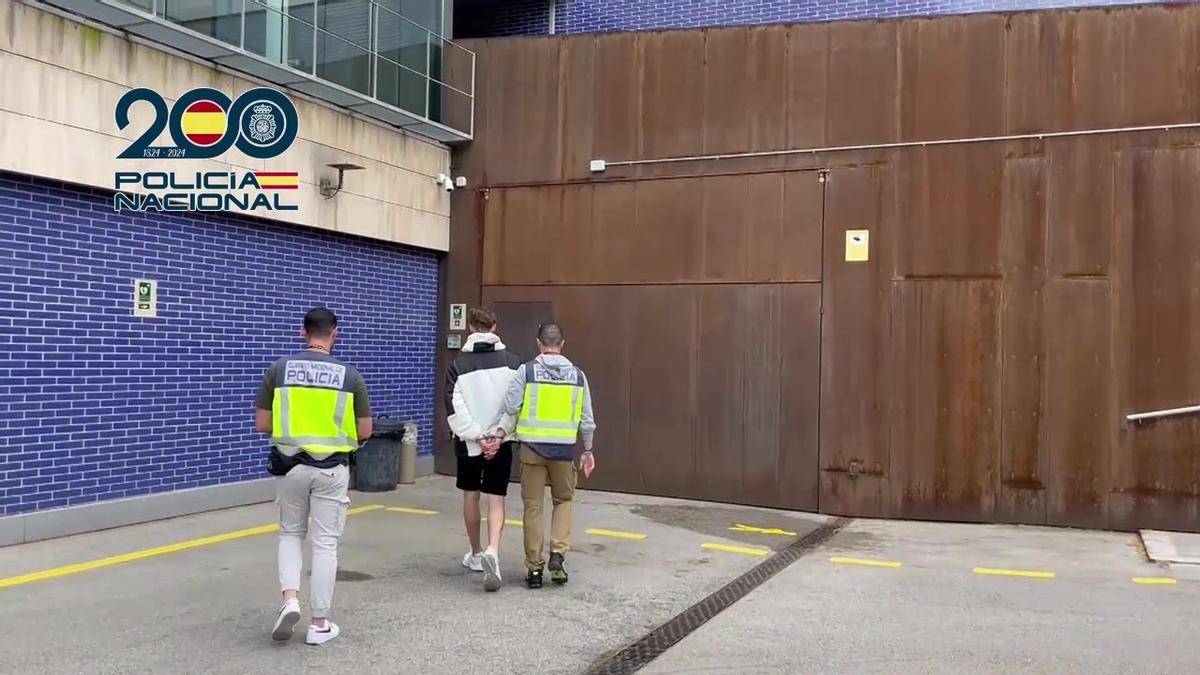 Imagen del sospechoso detenido Imagen del sospechoso detenido