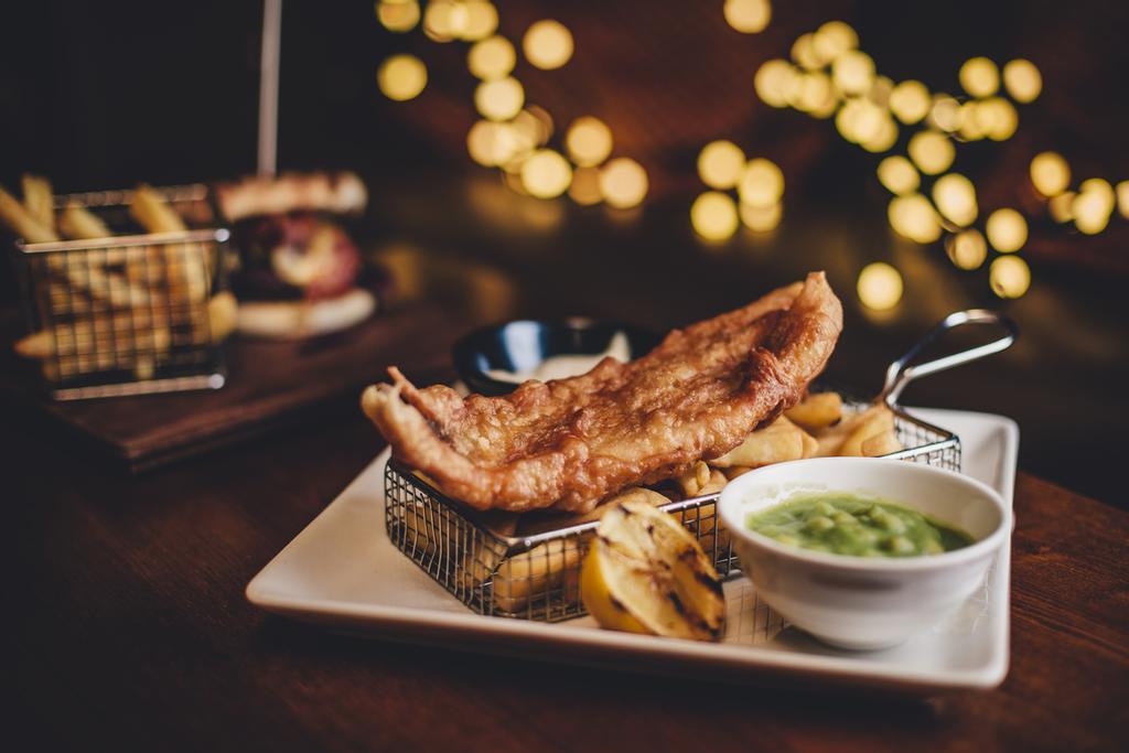 Fish and chips inglés