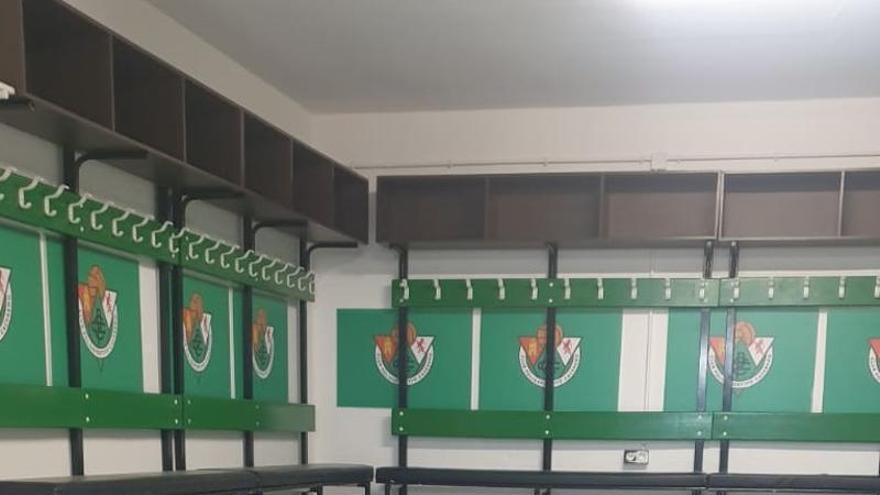 Fotogalería | Las reformas internas del estadio del Cacereño antes del inicio de la pretemporada