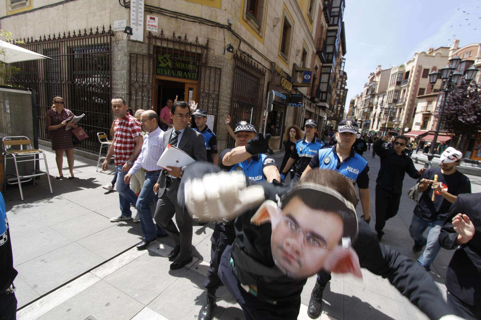 GALERÍA | El 15M en Zamora, en imágenes