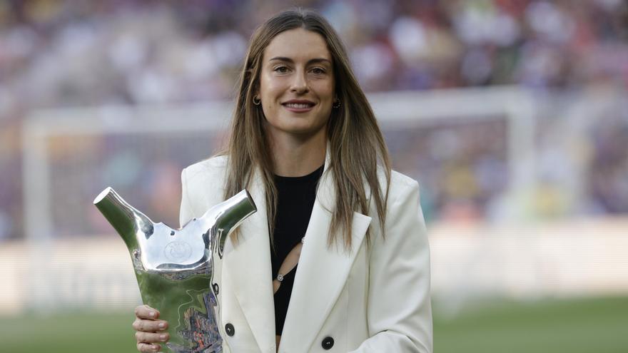 La delantera del FC Barcelona Alexia Putellas ya se llevó el galardón el pasado año.