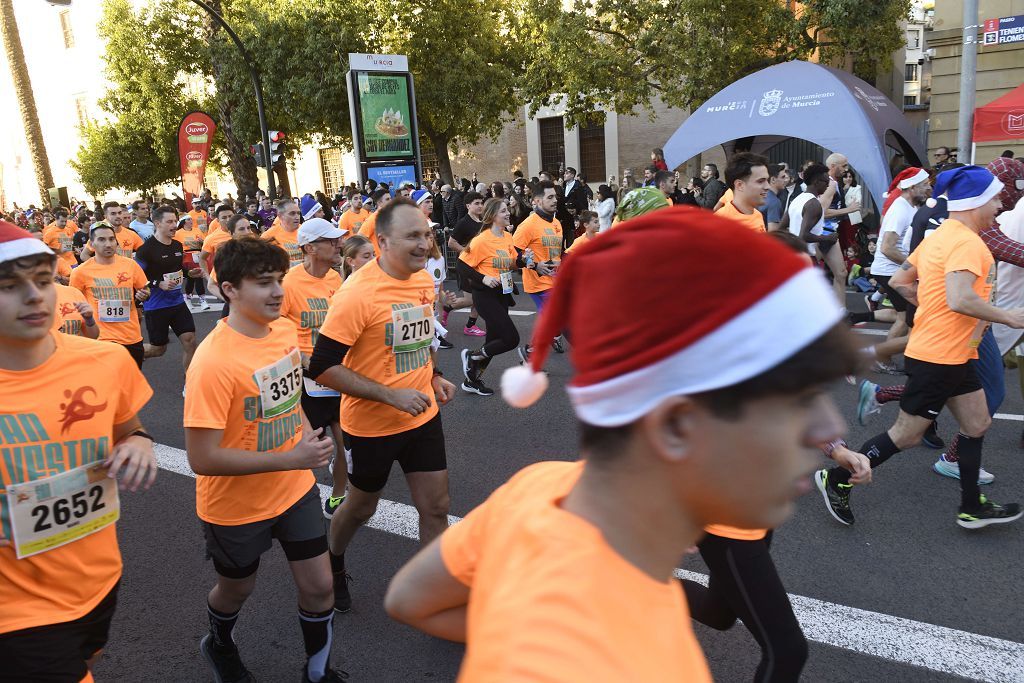 La San Silvestre 2025 en Murcia, en fotografías