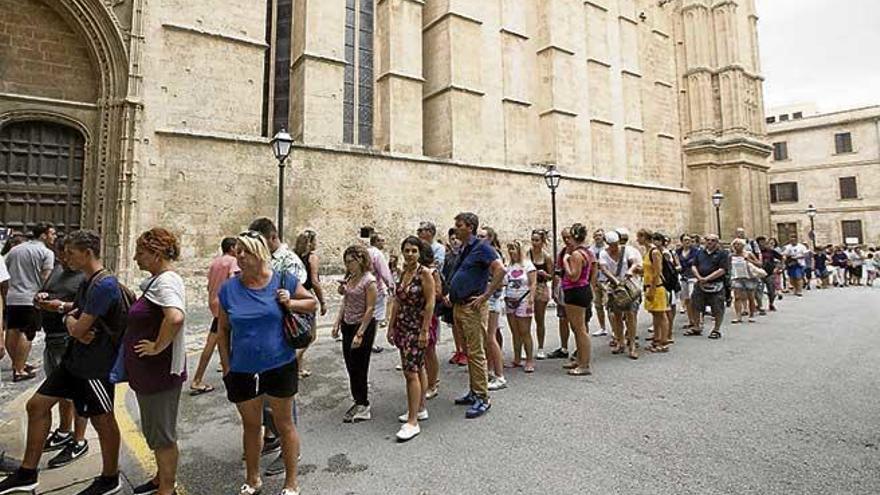 La catedral: 600.000 visitantes.