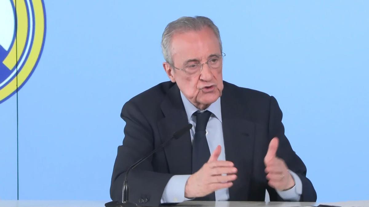 Florentino Pérez anuncia que mandará a la UEFA un dossier por el 'Caso Negreira'