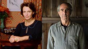 La actriz Claire Bloom y el escritor Philip Roth, un matrimonio a la greña