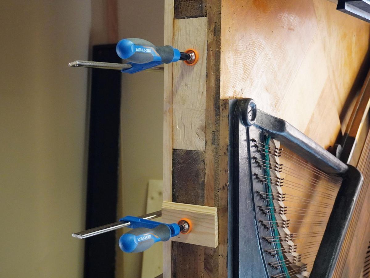 Restauración del valioso piano del músico tinerfeño Santiago Sabina