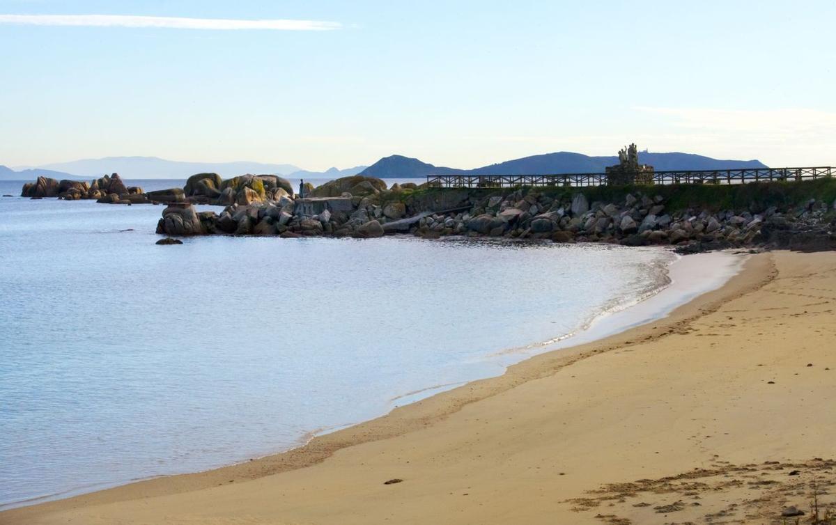 Playas Rías baixas Pedras Negras en O Grove