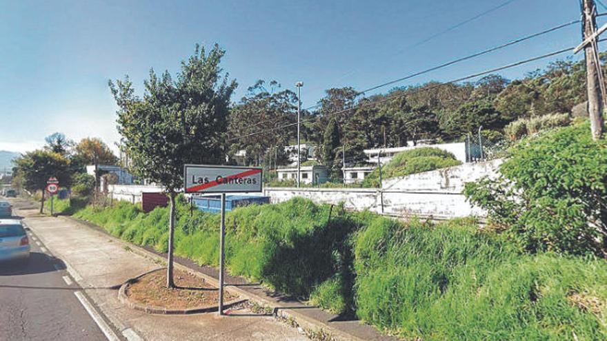 Acuartelamiento de Las Canteras, en La Laguna.