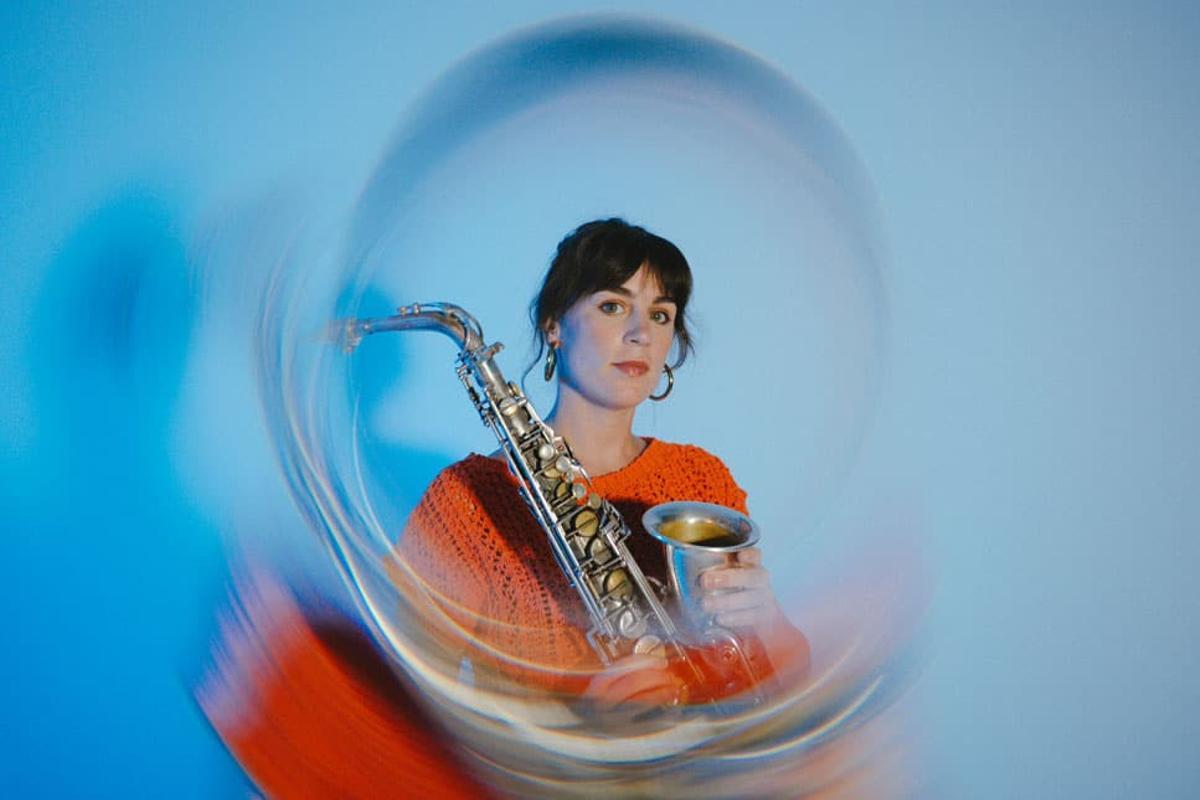 La saxofonista Irene Reig.