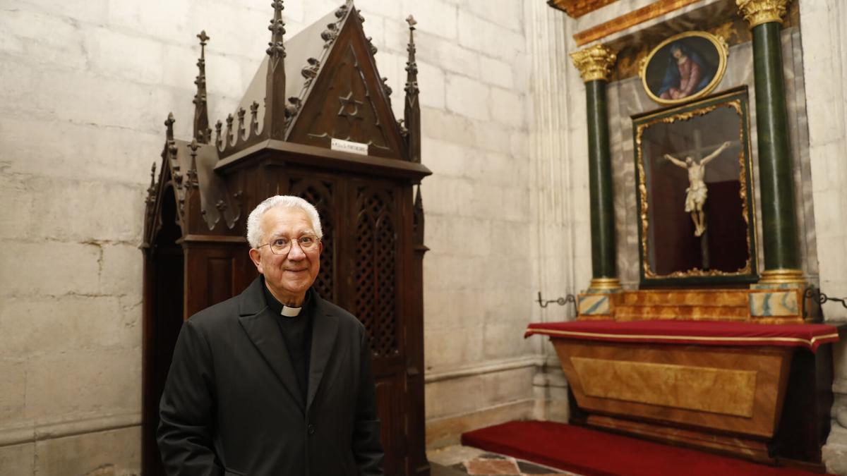 06-05205. Oviedo. Benito Gallego, dean de la catedral