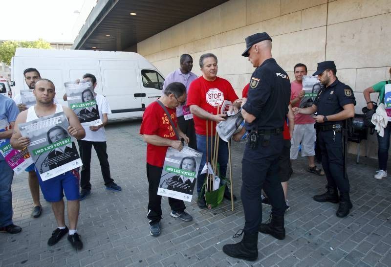 Fotogaleria del Mitin de Aznar en Zaragoza