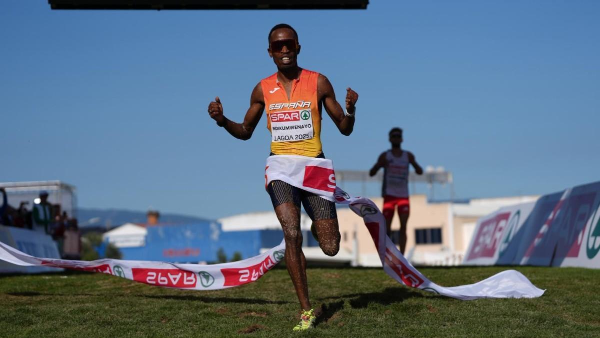 Ndikumwenayo, campeón de Europa de cross