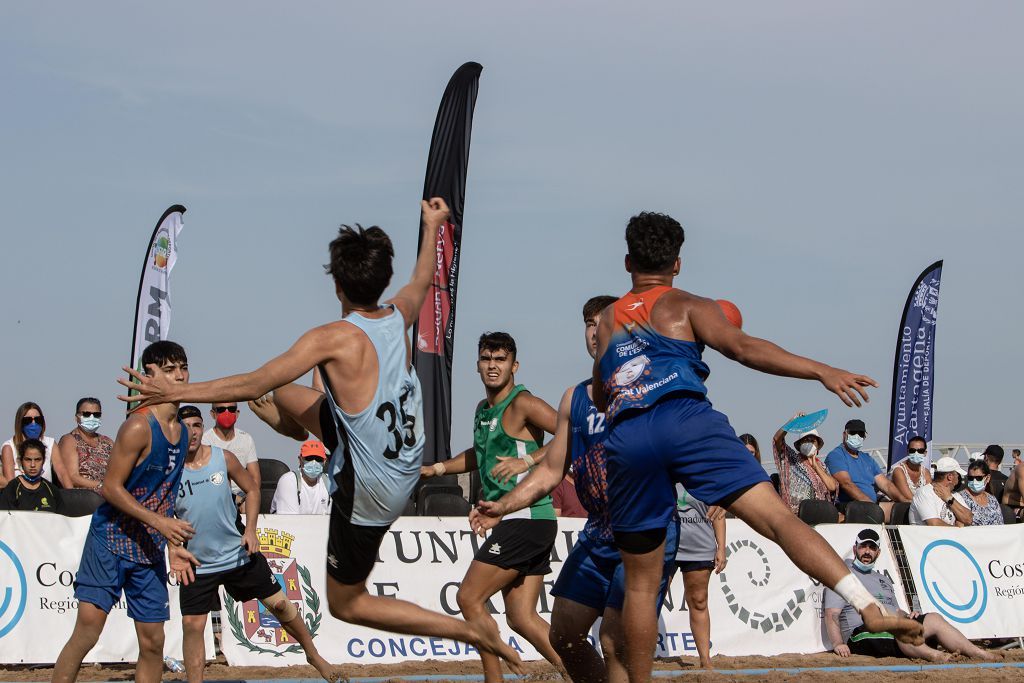 Campeonato de balonmano playa en La Manga