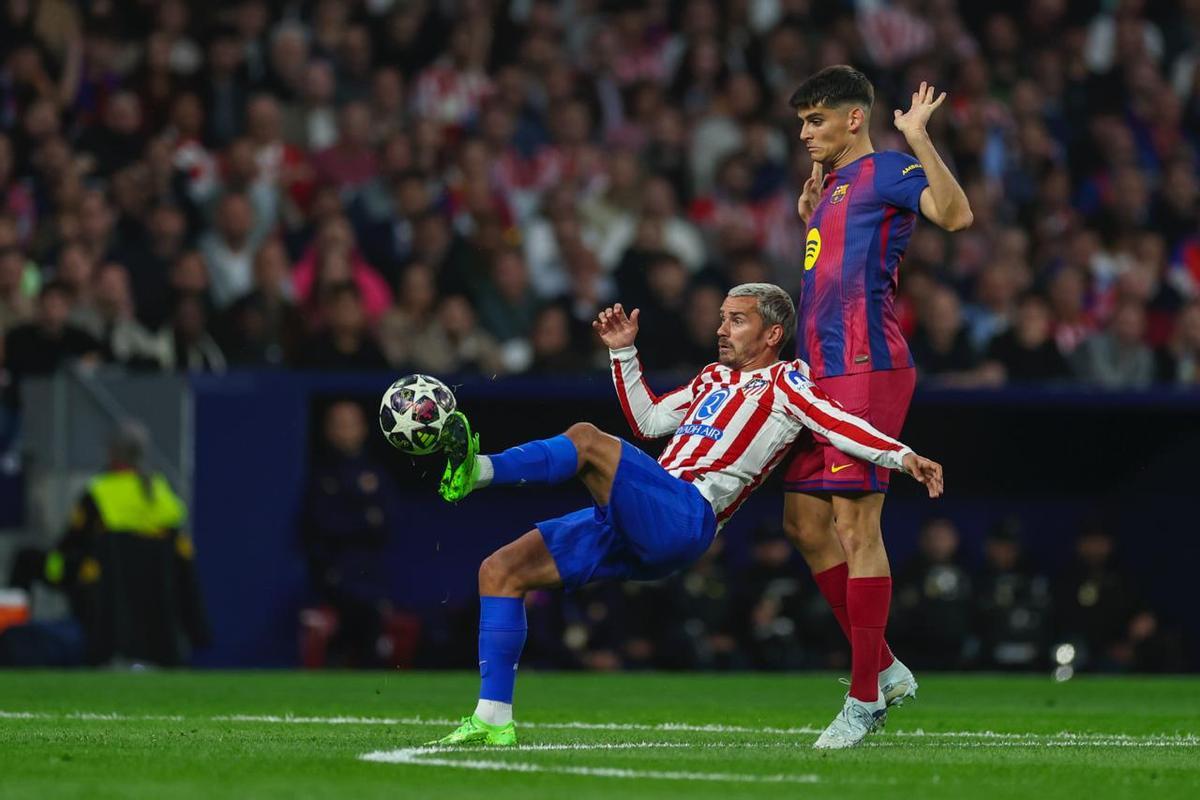Las mejores imágenes del Atlético - Barça de Champions League