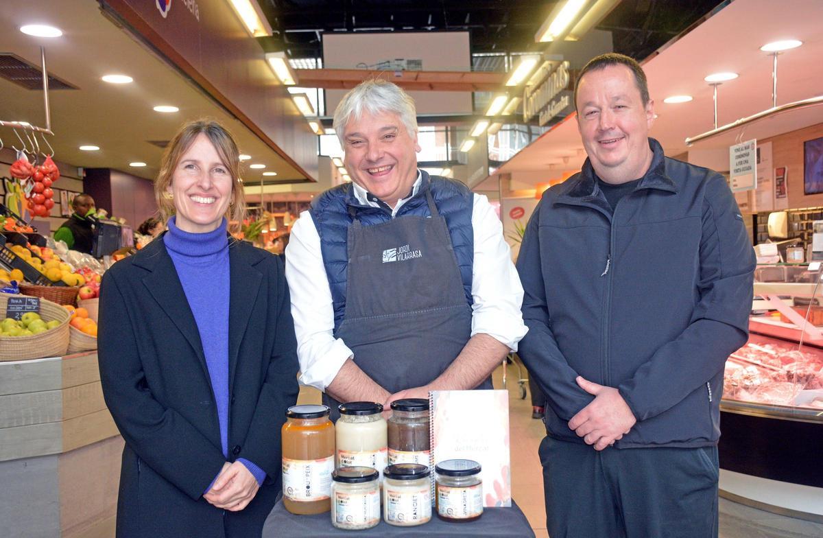 El projecte s’ha desenvolupat en col·laboració estreta amb les parades del Mercat d’Olot i amb professionals del sector