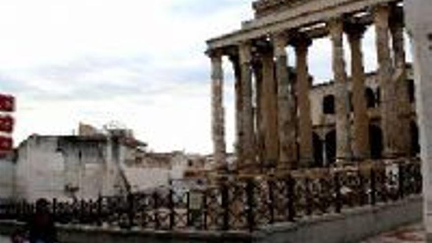 El entorno del templo de Diana tendrá una plaza en tres meses
