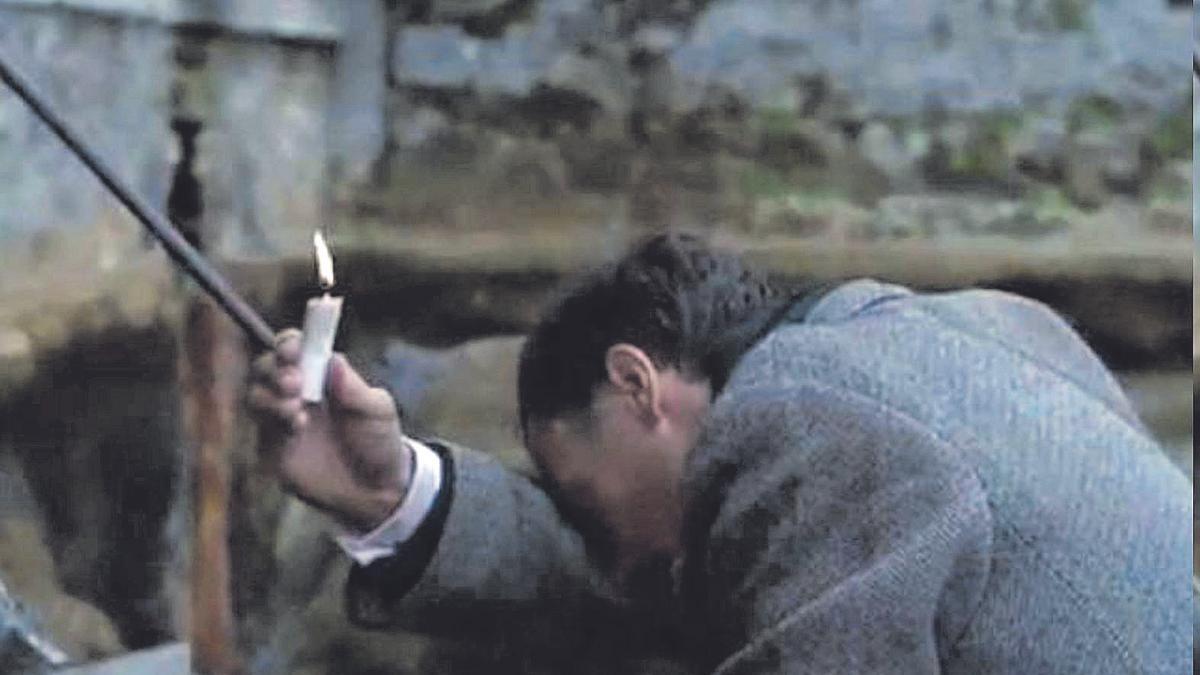 Secuencia de la película ‘Nostalgia’ (1983), de Andrei Tarkovsky.