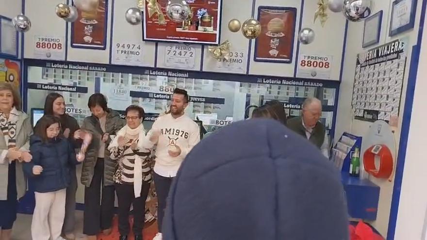 La Lotería de Navidad deja más de un millón de euros en Gandia