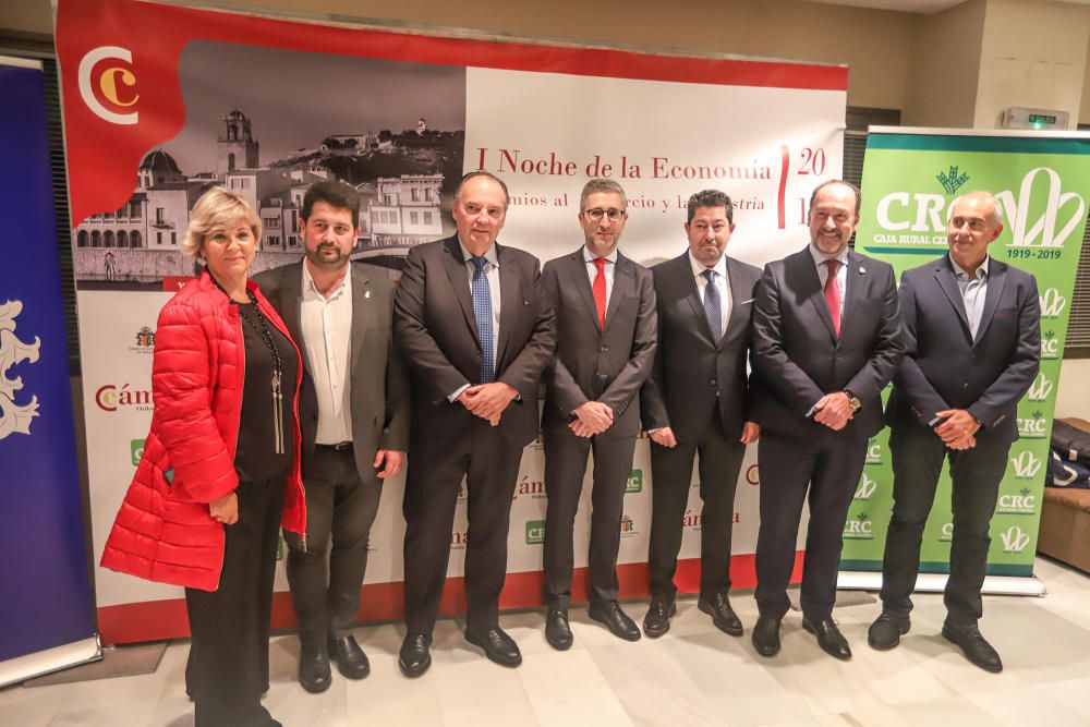 La I Noche de la Economía de la Cámara de Comercio de Orihuela se convierte en un acto de reivindicación de infraestructuras pendientes