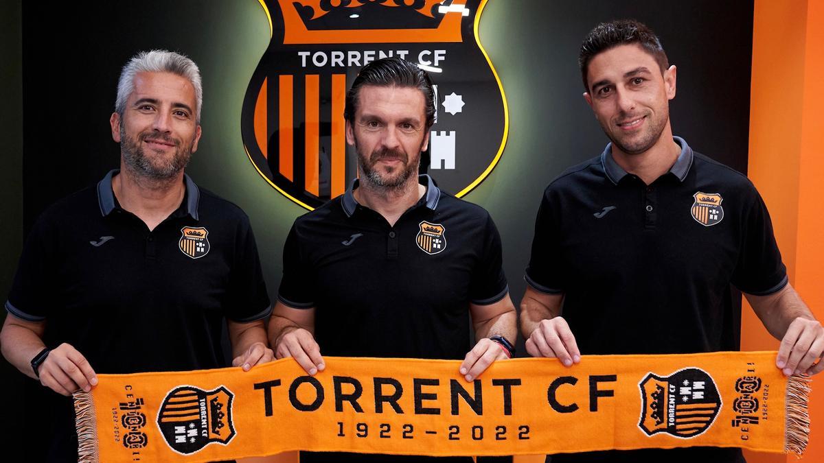 Los tres técnicos más importantes del Torrent CF.