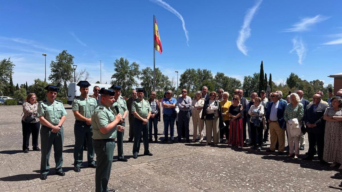Día del veterano en la Guardia Civil de Cáceres