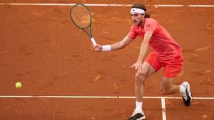 Stefanos Tsitsipas, en cuartos de final del Barcelona Open Banc Sabadell