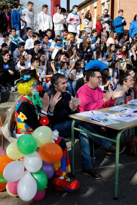 Antroxu en los colegios de Gijón