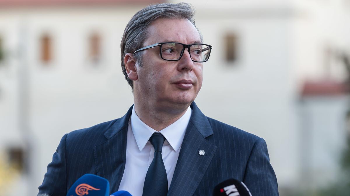 Aleksandar Vucic, presidente de Serbia.