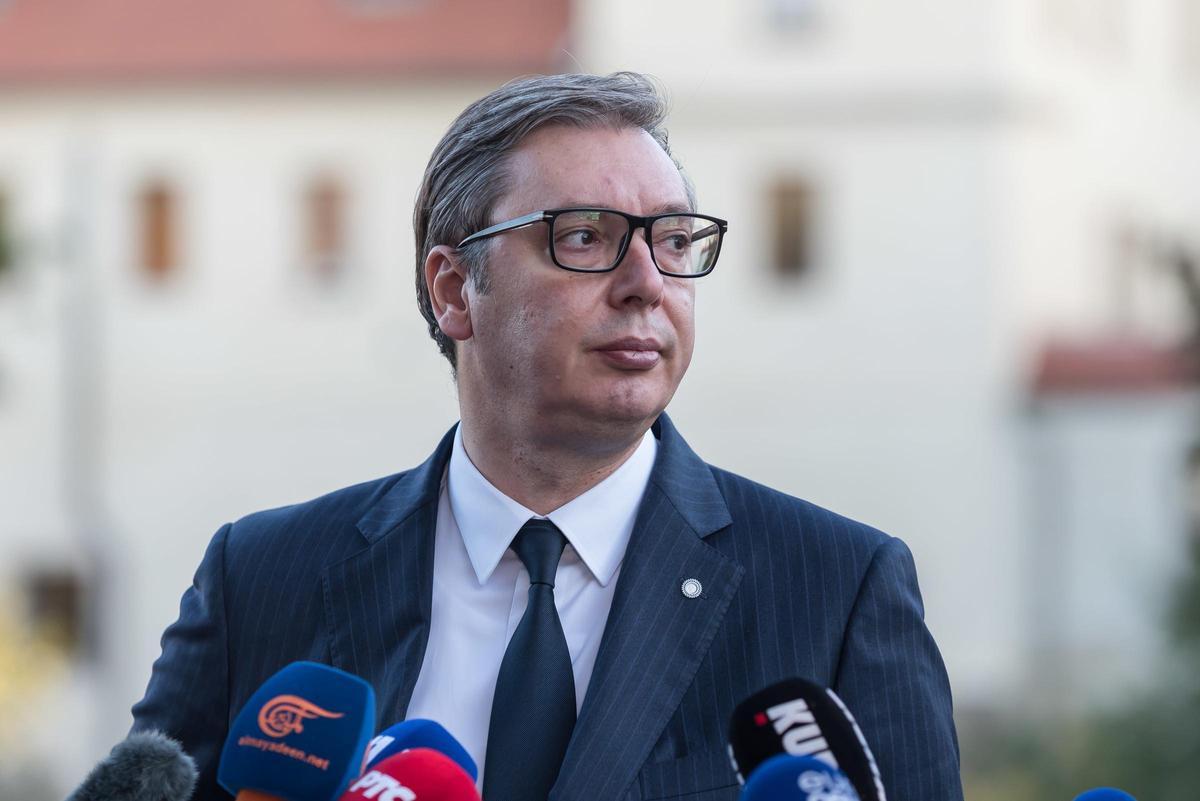 Aleksandar Vucic, presidente de Serbia.