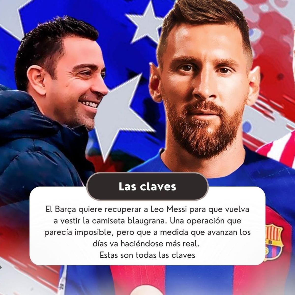 Las claves del retorno de Leo Messi al Barça: Todo lo que se sabe a día de hoy Las claves del retorno de Leo Messi al Barça: Todo lo que se sabe a día de hoy