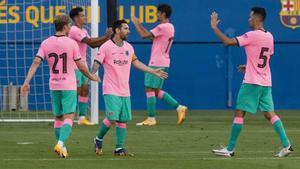 El Barça derrotó al Girona liderado por un gran Messi