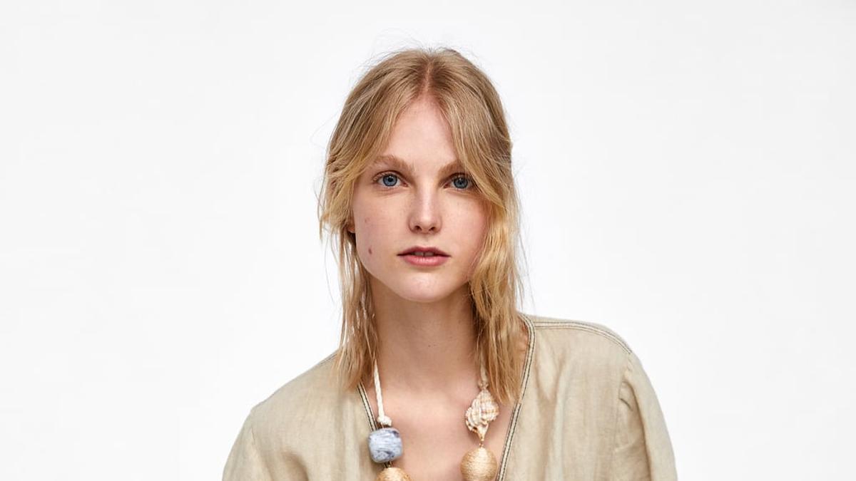 El típico collar de conchas vuelve en versión Zara