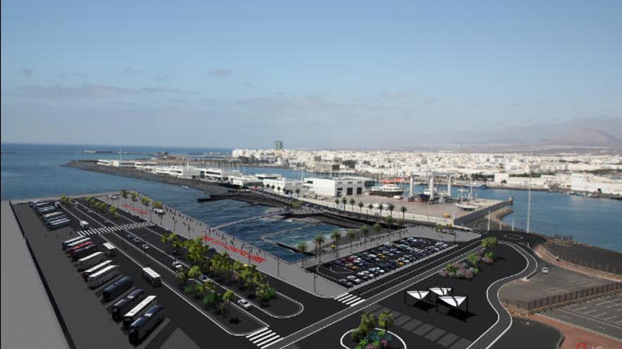 Arrecife se opone a que el suelo de la futura piscina de Naos pase a Costas