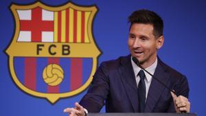 Leo Messi: Estoy agradecido con la carrera que tuve en el Barça