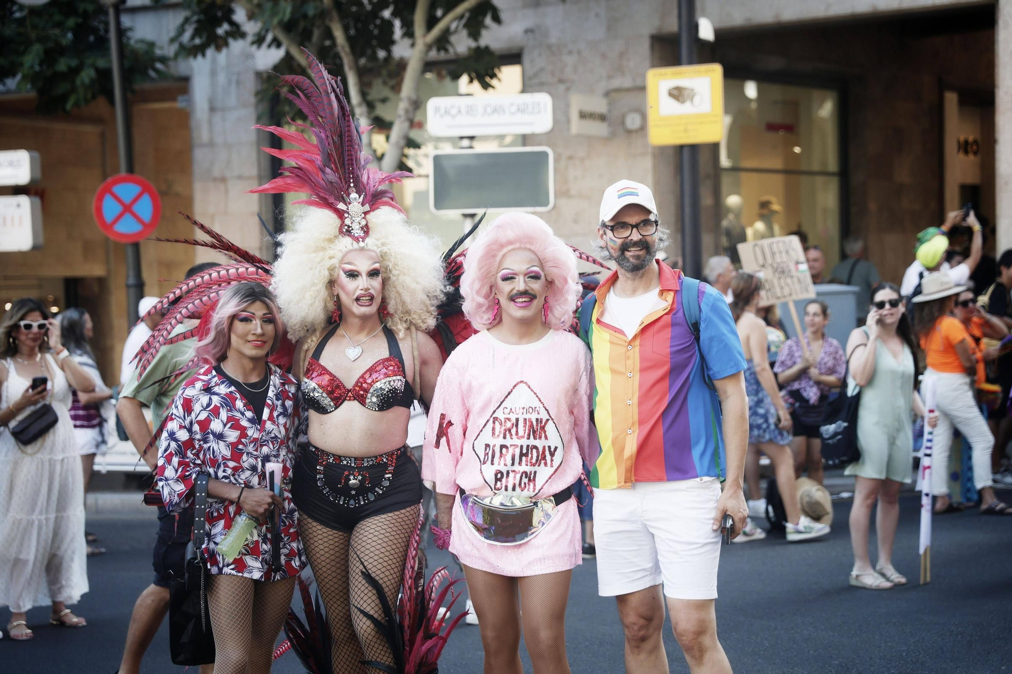 Orgullo 2025: las imágenes de las manifestaciones de Palma