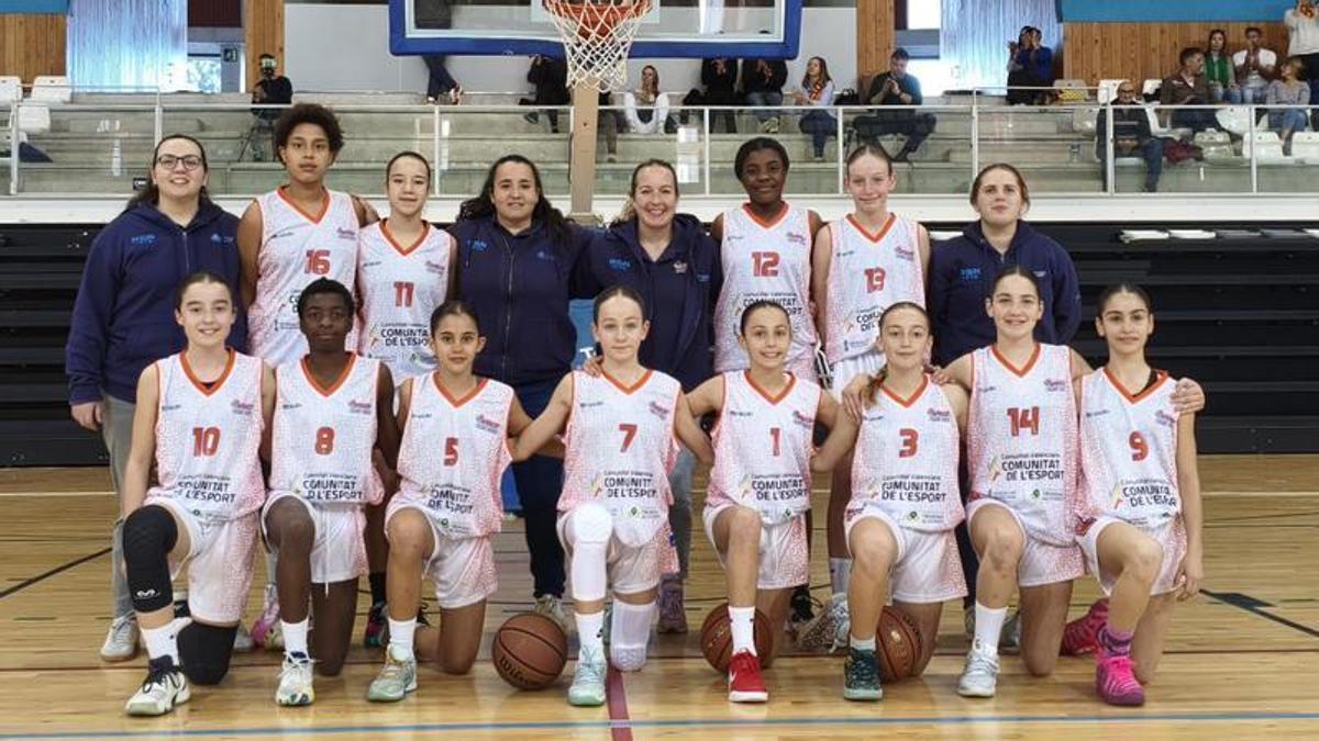 Selección de la Comunitat Valenciana Alevin Femenino.