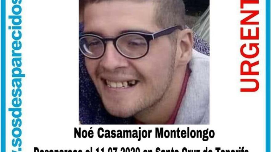 Sosdesaparecidos ha activado el dispositivo de búsqueda para localizar a Noé Casamajor Montelongo