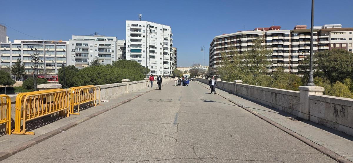El Puente de San José en superficie