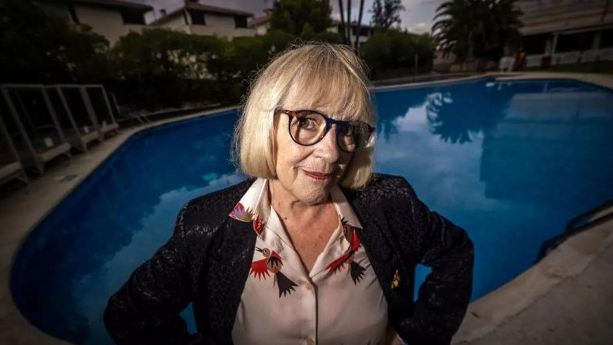 Carmen Maura, a Sitges, després de la presentació de 'Vieja loca'.