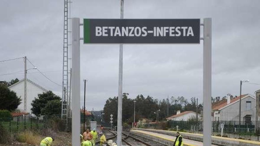 Estación de Betanzos-Infesta.