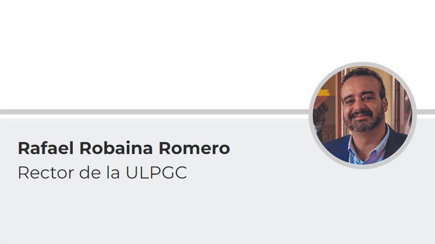 Rafael Robaina Romero, Rector de la ULPGC