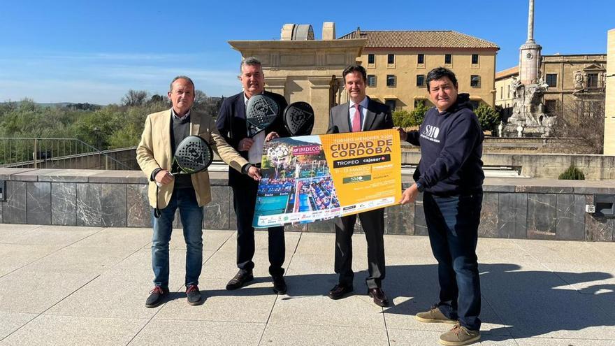 El Ciudad de Córdoba Trofeo Cajasur de pádel reunirá a 120 promesas