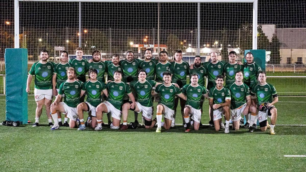 Foto de familia del Palma Rugby Unión.