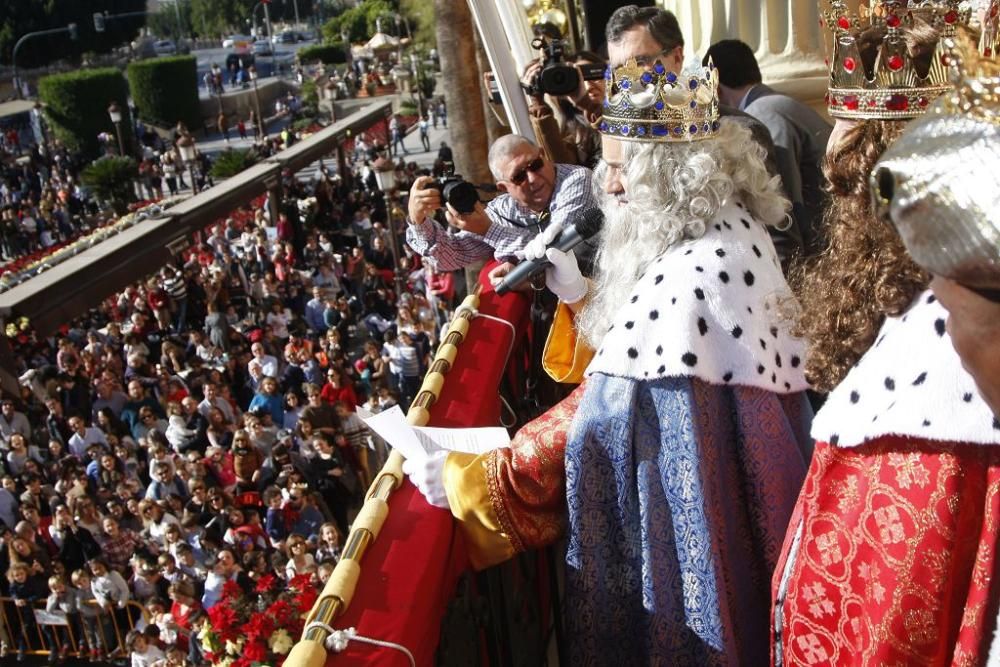 Auto de Reyes Magos en el Ayuntamiento de Murcia