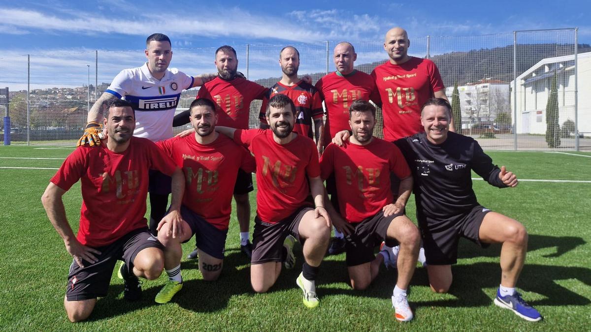 Equipo del Máikel and Best, de la Liga Keniata de Moaña.