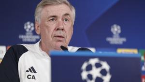 Rueda de prensa del Real Madrid en la víspera de su partido contra el Bayern Múnich