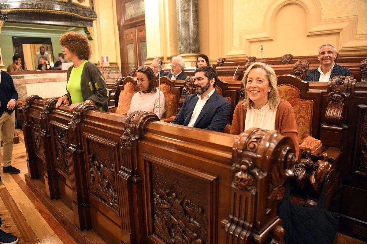 Pleno municipal en A Coruña