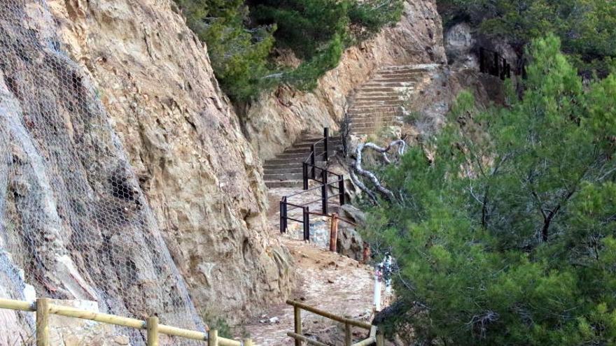 El tram de camí que s&#039;obrirà al públic.