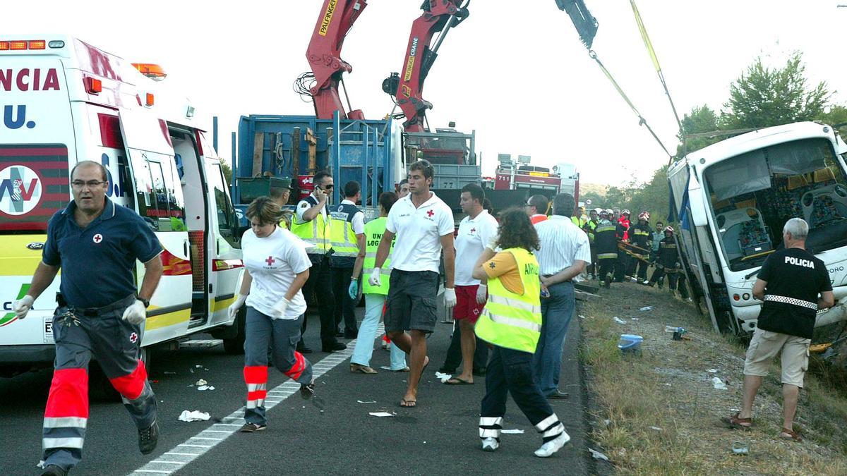 El día 18 de agosto del 2008 se vivieron momentos de verdadero caos en la AP-7