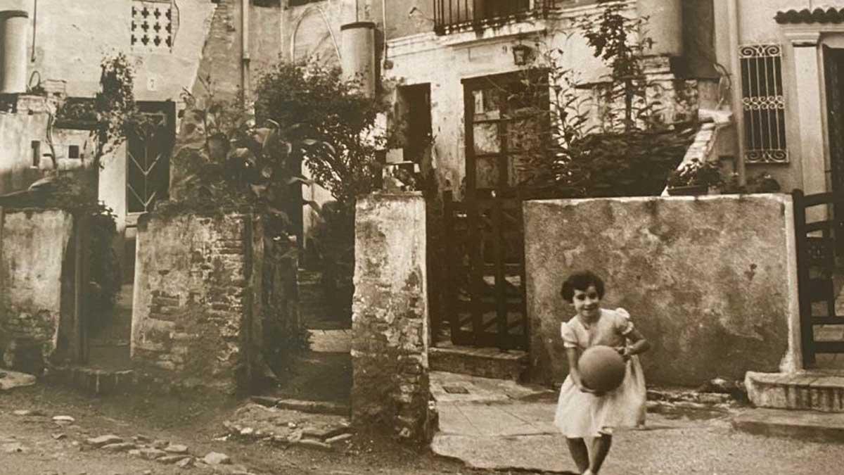 La plaza de Sant Gaietà, en los años 60.